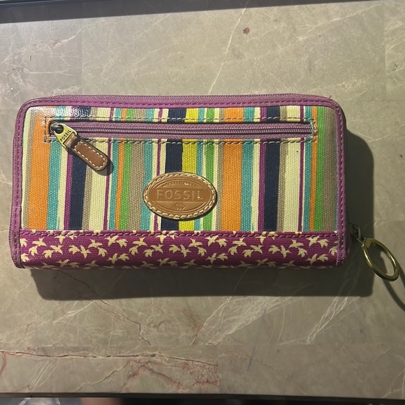 Fossil KeyPer Zip Clutch - Picture 1 of 3